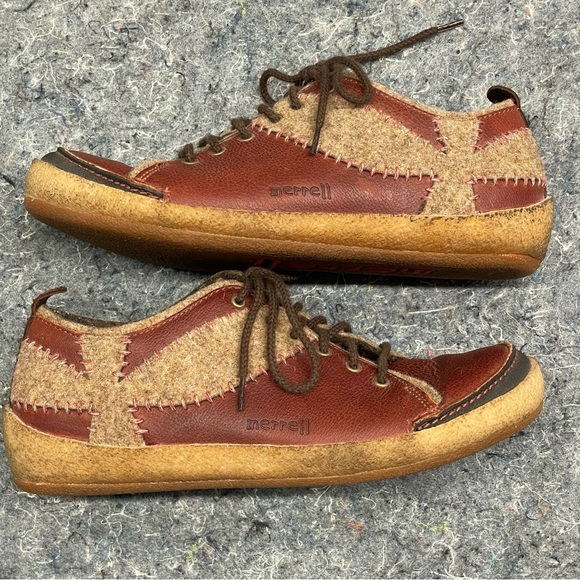 Merrell Leather Milan Autumn Shoes Size 9.5 - Picture 3 of 7